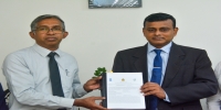Secretary, Ministry of Environment Mr. Prabath Chandrakeerthi, signed the Project Document